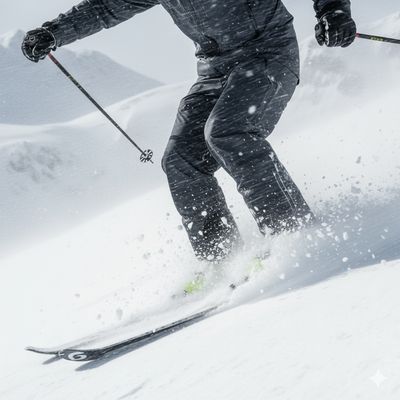 Volle Performance im Tiefschnee – hochwertige Materialien halten trocken, warm und beweglich.