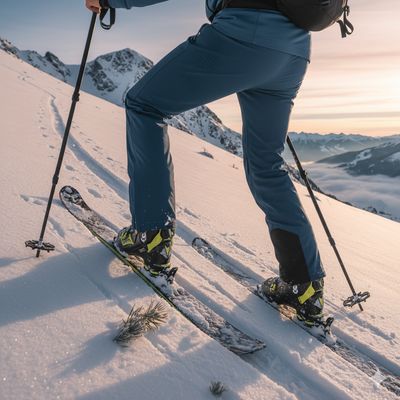 Vorgeformte Knie und Stretcheinsätze machen den Unterschied – besonders bei steilen Spitzkehren.
