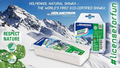 Das Natural Skiwachs Bar ist mit dem Nordic SWAN Eco Label ausgezeichnet