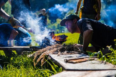 Feuerteufel Nico gibt alles fürs Team
