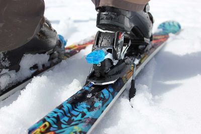 Die passenden Ski erleichtern das Erlernen der Fahrtechnik.