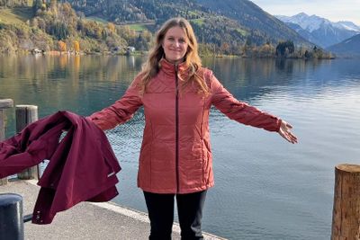 Die Innenjacke kann separat getragen werden.