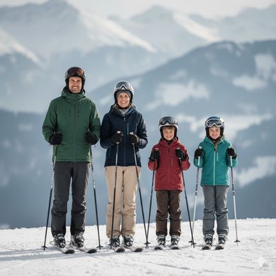 Skistöcke für die ganze Familie – Aluminium bietet die perfekte Grundlage für Anfänger und entspannte Abfahrten.