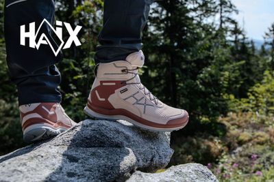 Haix – robuste Schuhe für jede Herausforderung.