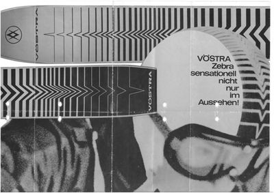 Das auffällige Zebra-Design zog alle Blicke auf sich