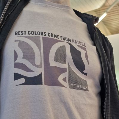 Ternua achtet auch bei Farben auf natürliche Inhaltsstoffe