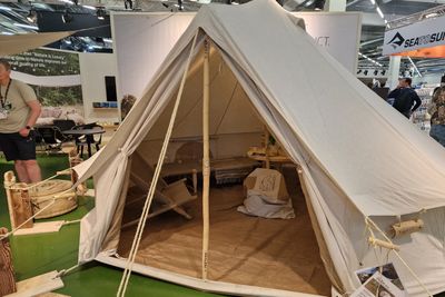 Nordisk präsentierte ein komplett recycelbares Zelt.
