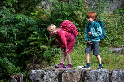 Kindergrößen orientieren sich an der Körpergröße (© Bergans)