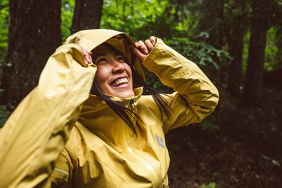Perfect for unpredictable weather on the wall: the Fineline Stretch Shell.