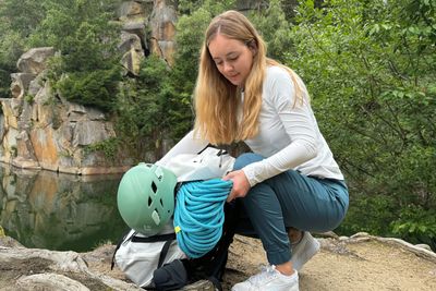 Der ideale Begleiter beim Alpin- oder Felsklettern.