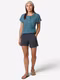 Wm's Rhea Henley Short Sleeve