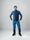 Men Midlayer Fine Stripe Transtex