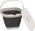 Collaps Bucket Square W/Lid Navy Night