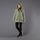 Woman Jacket Long FIX Hood