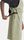 Womens Solid Overall Dress