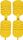 Ski Boots Traction Yellow
