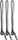 10 MM Dynex Dogbone 16 CM 3 PK