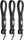 Diamond Dogbone 16 CM 3 Pack