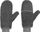 U ICL Realfleece Sherpa Mittens