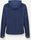 Jacket With Detachable Hood Made BY Denim-effect Gabardine