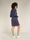 Women Merino Blend 200 Crush Long Sleeve Dress