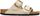 Arizona Big Buckle Natural Leather Patent Women