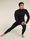 Men Merino Blend Core Heavyweight Long Sleeve Half Zip
