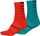 Damen Coolmax Stripe Socken (zweierpack)