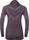 Damen Natural + Kinship Warm Funktionsunterwäsche Langarm-shirt mit Gesichtsmaske