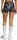 Volleyball Camo Print 4 Inches Shorts Women