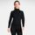 BL TOP Turtle Neck Long Sleeve Half Zip Active X