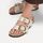 Arizona Big Buckle Natural Leather Patent Women