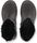 Uppsala Zip Shearling Velour Leather Charcoal