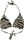 Tibbits W Triangle Graphic Bikini Top