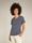 Women Merino Blend Drayden Reversible Short Sleeve Top Stripe