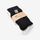 Moea Socks 2X Banana White + Black