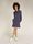 Women Merino Blend 200 Crush Long Sleeve Dress