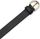 Womens 30mm Natural Leather Belt Twisted Buckle