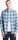 Mens Poplin Check Shirt