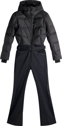 J.Lindeberg Soleil Down One Piece in Schwarz, Damen-Daunenskianzug