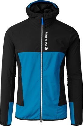 Martini Wildtrack Jacket Primaloft Active in Schwarz und Blau mit Kapuze