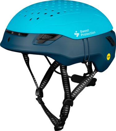 Sweet Protection Ascender Mips in Blau mit vielen Lüftungsöffnungen