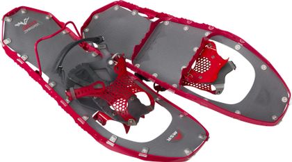 MSR Women’s Lightning Ascent mit rotem Rahmen und grauer Bespannung