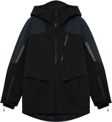 Oakley Clutch Shell Jacket in Schwarz, Freeskijacke mit Kapuze