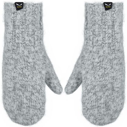 Salewa Walk Wool 2 Mitten aus grau melierter Wolle