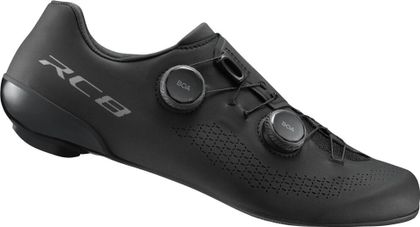 Shimano RC810 in Schwarz, Rennradschuh mit zwei Drehverschlüssen