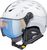 white shiny / white shiny - dl vario brown pol ice mirror