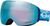 mikaela shiffrin signature/prizm snow sapphire iridium (7064F7)