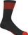 black/bright red