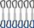 straight gate/bent gate key lock (33275)